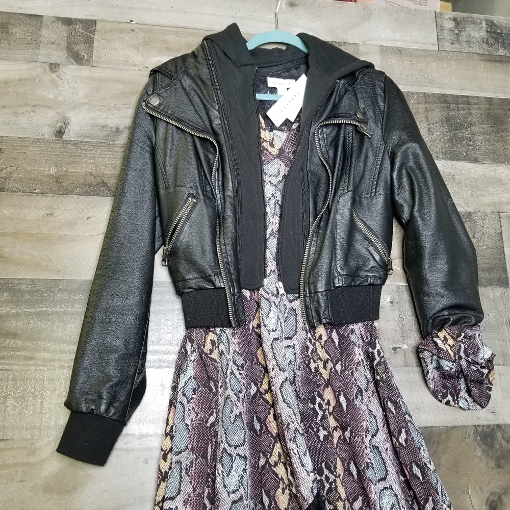 Topshop snakeskin dress - Picture 4 of 12
